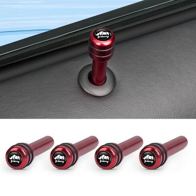 Suzuki Jimny Door Lock Pin Knob Button Jimny Sierra Jimny Jb64 Custom Interior Aluminum Alloy Door Lock Knob Set of 4 Covers, Accessories, Parts,