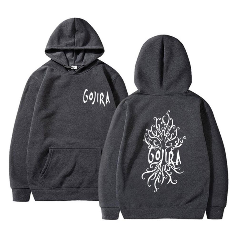 French Metal Band Gojira The Link Alive Music Album Cover Double Sided Print Hoodie Men Women Pullover Hoodies