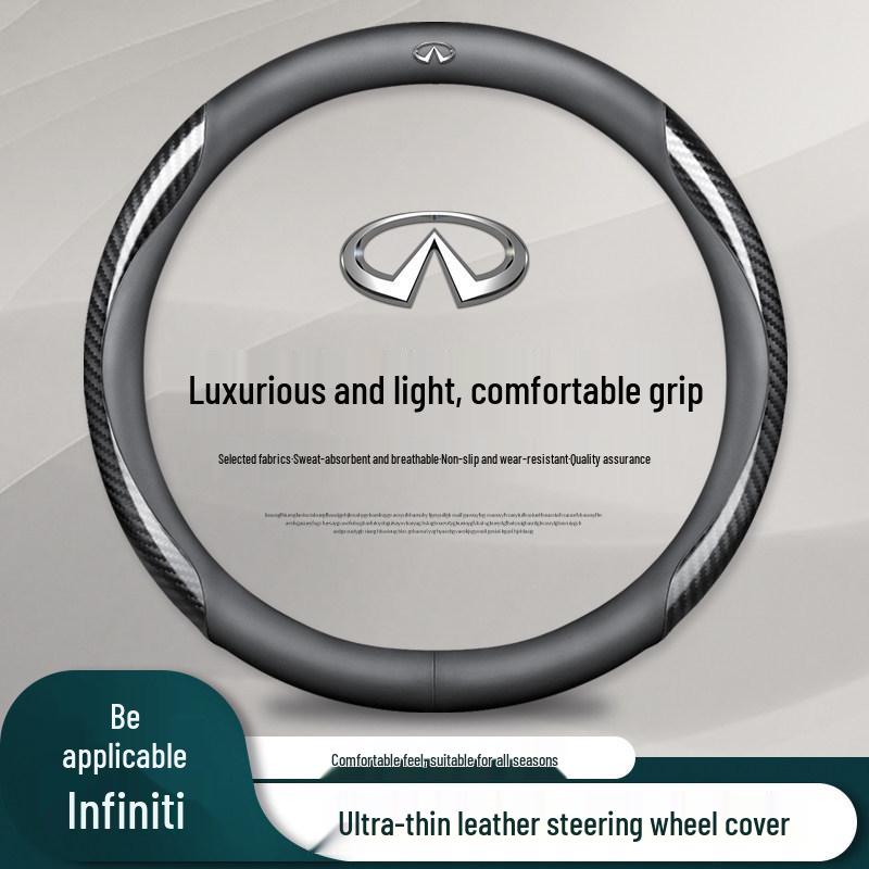 Infiniti Lenkradbezug: Echtes Leder für Q50, QX50, Q60, Q70, QX80, FX3 - Ganzjahres