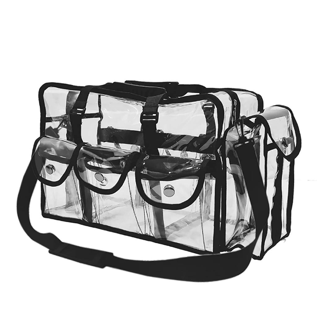 Enkrio Transparent Swimming Waterproof Vinyl Tote Large Clear Bag for Business and Outdoor Activities Bag, Bag, Capacity, Swimming, Travel, Trips,