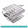 25 Holes 15/17mm 25 Holes Z Shape Centrifuge Tube Rack 15ml Centrifuge Tube Rack  Lab Sample Testing
