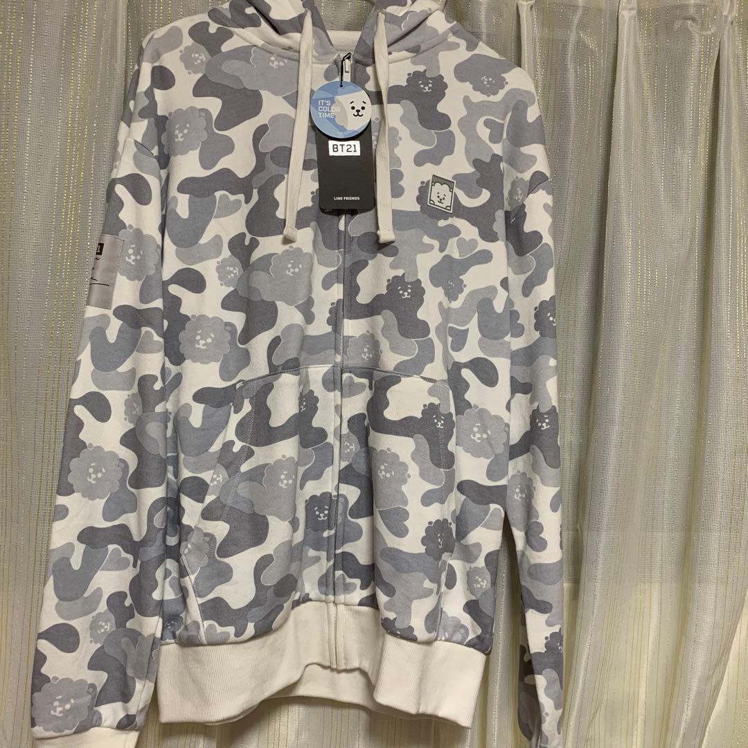 

[USED] bt21 bt21 Line Friends Official RJ Hoodie