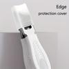1pc Modern Stainless Steel Toenail Clippers with 45° Beveled Cutting Edge, Splash-Proof, Effortless Grip for Thick/Hard Nails