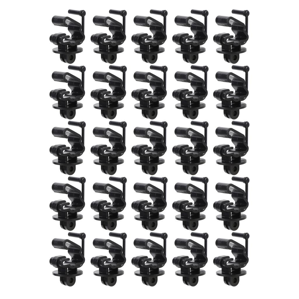 25PCS T Post Insulators Electric Fence Pinlock Insulator Wire Holding Clips for Farm and Garden