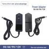 10W Wall-Mounted Power Adapter 5V2A with EU, US, UK, AU Plugs for Monitor and LED Strip Lights