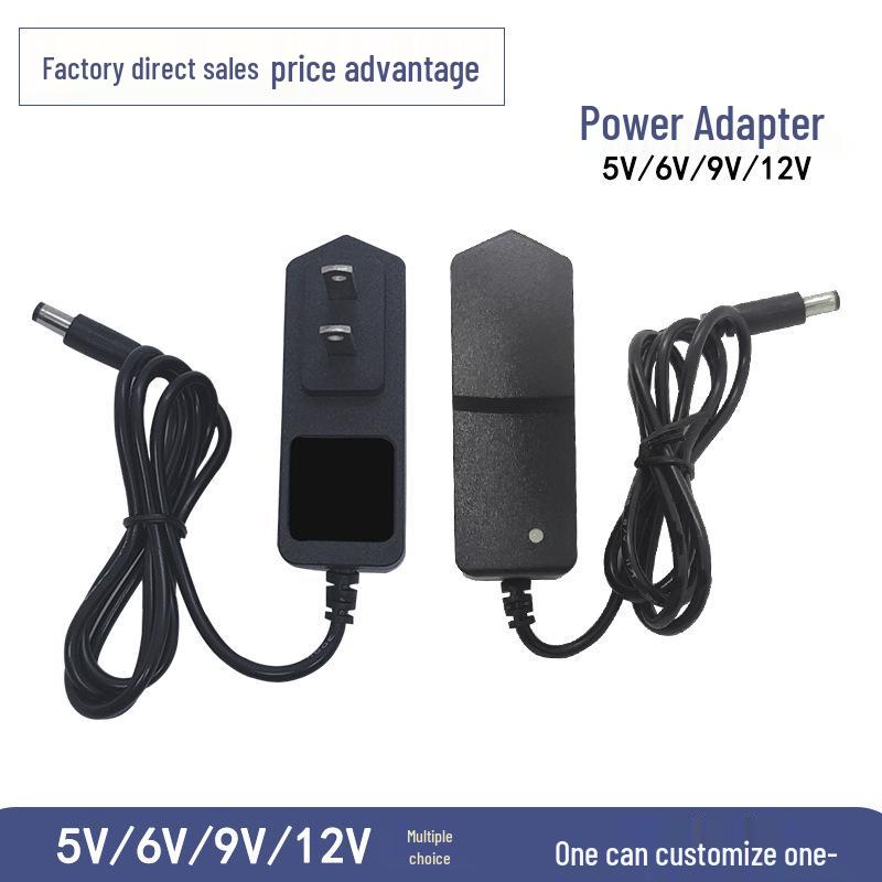 10W Wall-Mounted Power Adapter 5V2A with EU, US, UK, AU Plugs for Monitor and LED Strip Lights