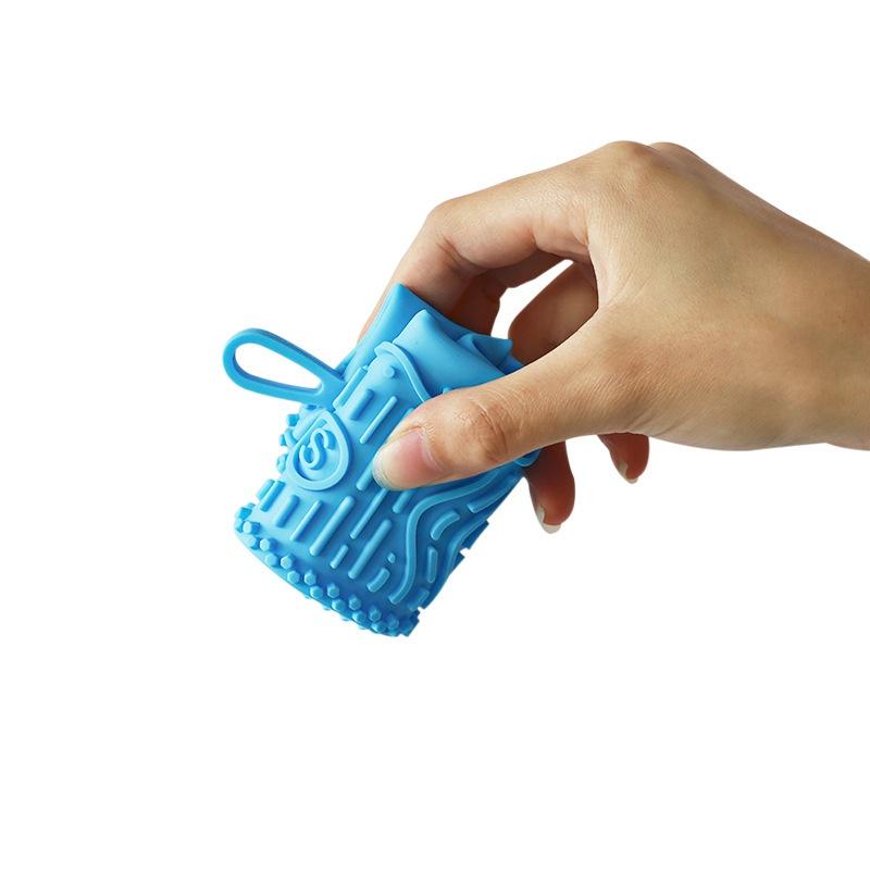 Rain Cover Silicone Thickened Non-slip Wear-resistant Outdoor Adult Protective Shoe Cover Travel Children Waterproof