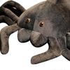 Black Spider Plush Toy Huge Realistic Fluffy Stuffed Animal