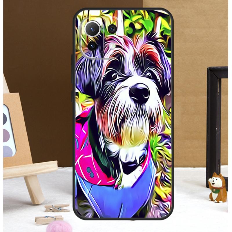 

Lovely Dogs Schnauzer Case For POCO X6 Pro M6 X3 X4 X5 F3 F5 M5s Xiaomi 13 14 Ultra 12 Lite 11T 12T 13T Pro Cover POCO F3