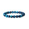 8mm Edelsteinarmband, rundes Perlenarmband, Kristallperlen für Männer und Frauen, Achat elastisches Perlenarmband