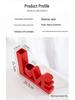 Handmade LOVE Shaped Resin Flower Vase: Festive Wedding Decoration