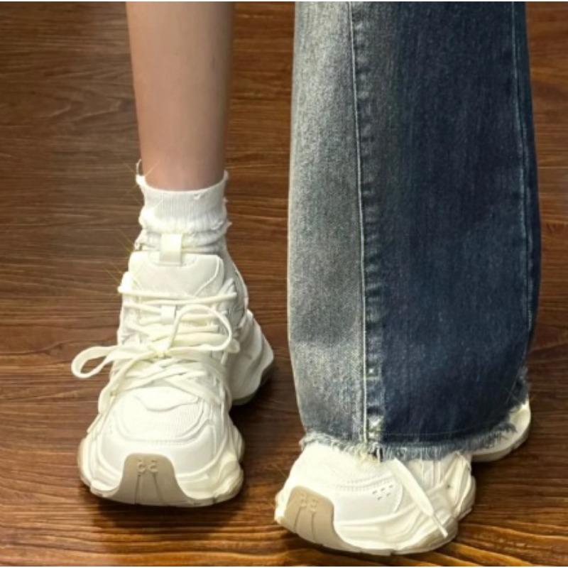 

Новая универсальная, повседневная нишевая и легкая спортивная обувь для женщин и пап 40 бежевый