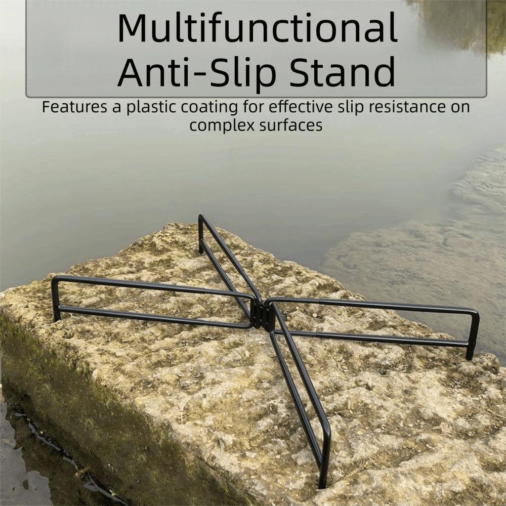 Foldable Bucket Base Support Frame Multipurpose Portable Cooler Stand Picnic