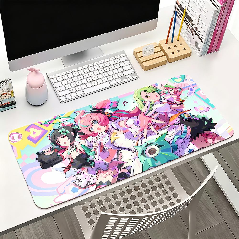 Zenless Zone Zero Angels of Delusion Mouse Pad Square Office Gaming Desk Mat Waterproof Non-Slip Rubber Decorative