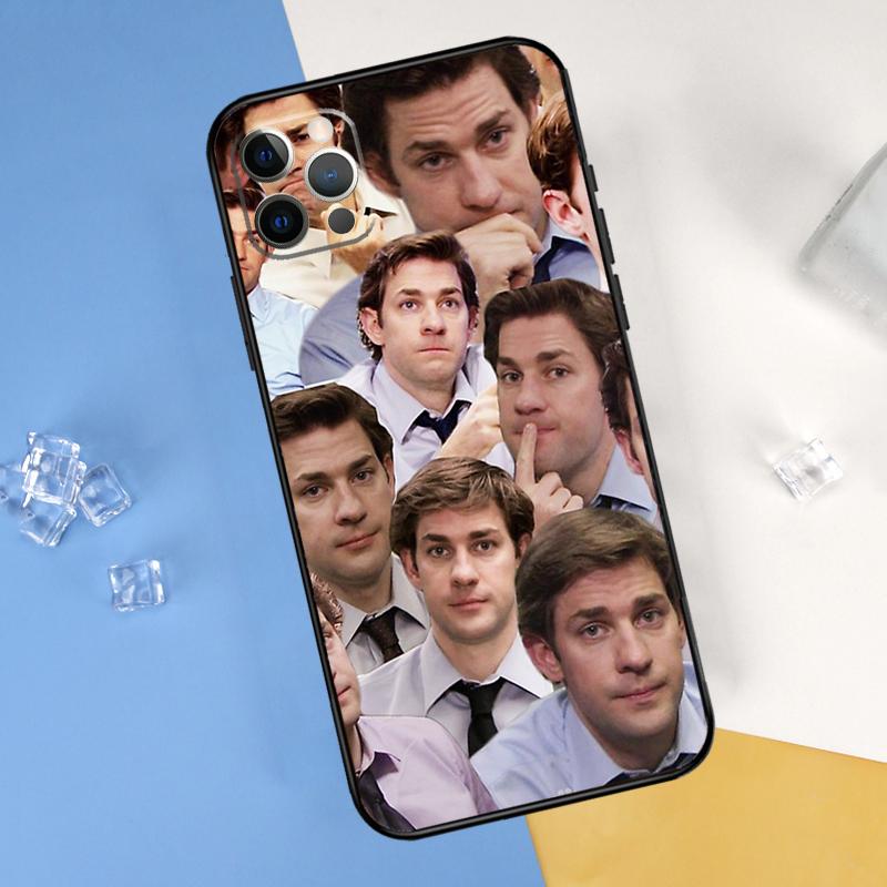 Lazy Scranton The Office Phone Case For iPhone 16 Pro Max 12 13 Mini 11 14 15 Pro Max XR 16 15 Plus 16e Cover Shell