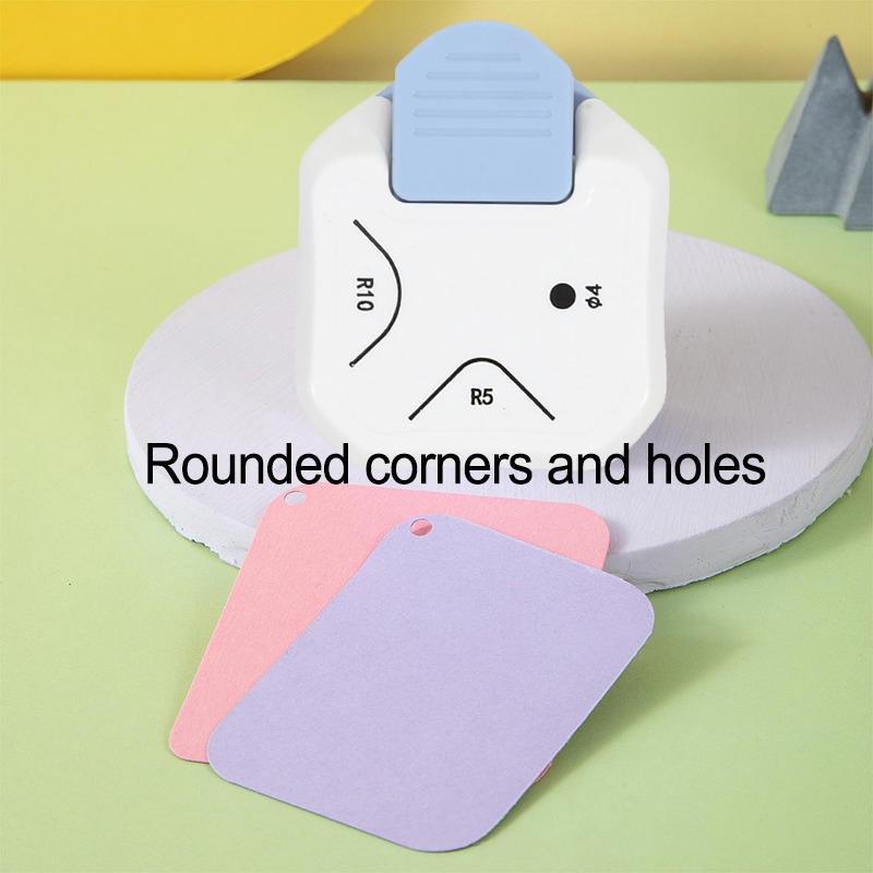 3 в 1 Угловой пробойник Угловой тиснитель Угловой резак, DIY Резак для фотокарточек Визиток Круглый резак Резак для бумаги