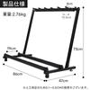 KAKETE Guitar Holds 5 Includes Rubber Support to Prevent Scratches on Durable and Easy to Bracket with Acoustic Classical Electric and Wind Latest