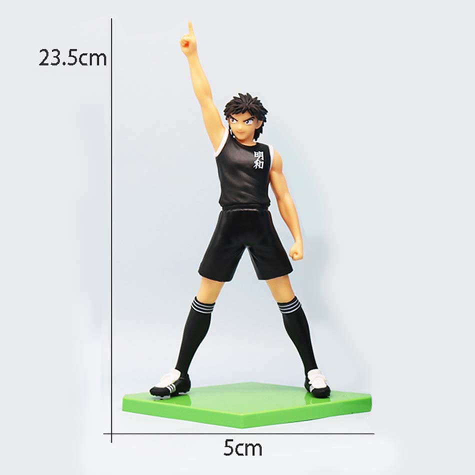 Captain Tsubasa Anime Figure Ozora Tsubasa Action Figures Hyuuga Kojirou/Wakabayashi Genzou Figurine Collection Model Toys