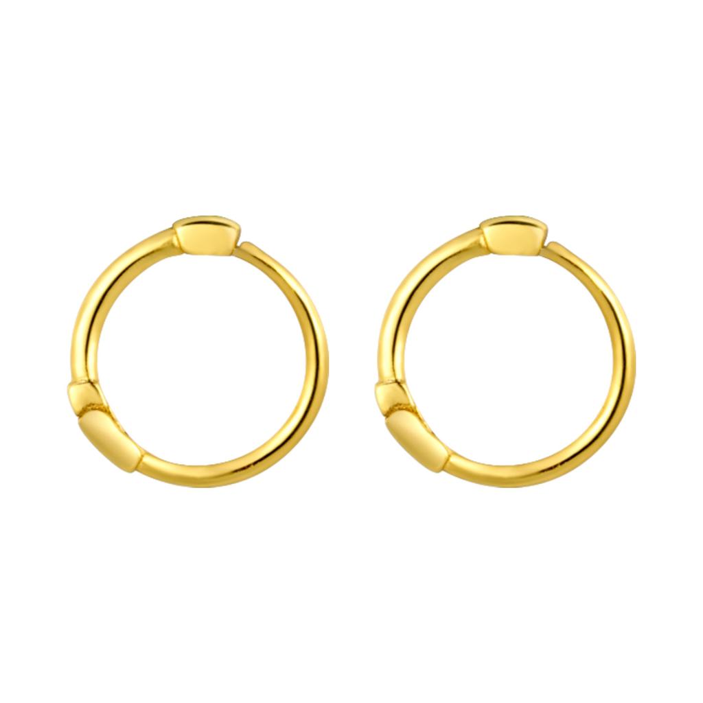 925 Sterling Silver Multi-Size Huggie Hoop Earrings , Gold & Silver Tiny Hoop Earrings for Women, Stackable Minimalist Jewelry