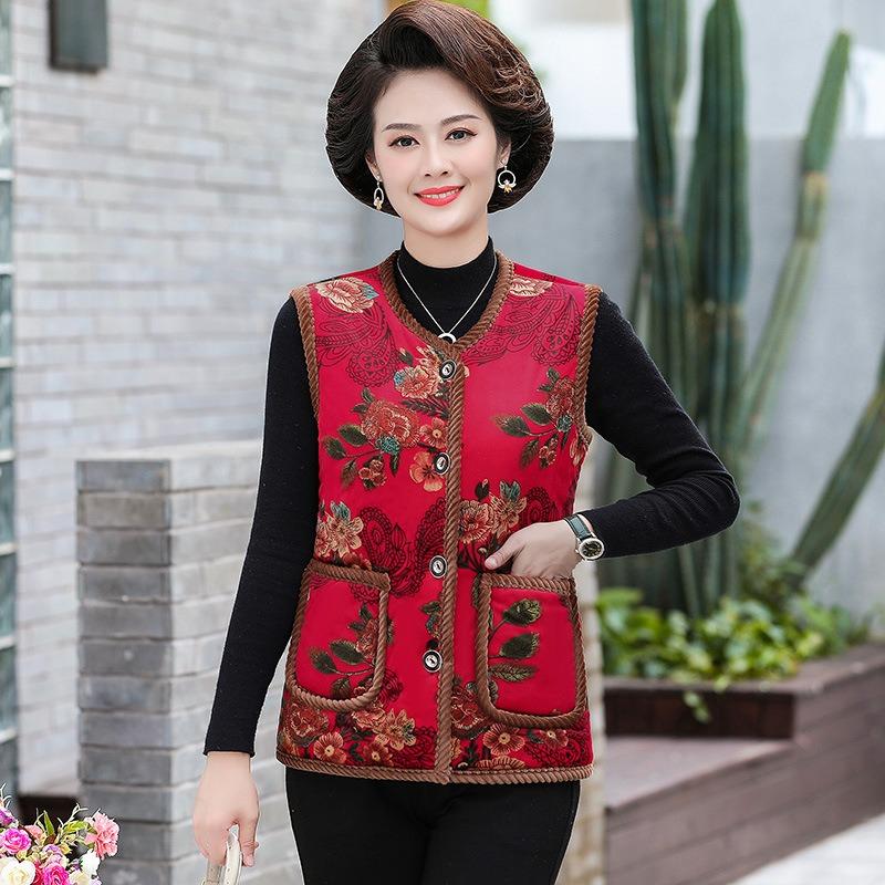 Pack the New Velvet Vest Women's Winter Thickened Vest Jacket Thermal Vest