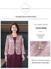 Spring Outerwear: Mother-in-Law's Wedding & Occasion Suit for Middle-aged Women - 2-Piece Top & Dress Set