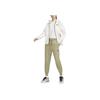 Nike Sportswear Tech Fleece Solid Color Drawstring Casual Tapered Knit Joggers Women Bottoms Olive-Green FB8331-276