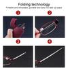 Folding Reading Glasses for Women Small Frame Metal Glasses with Original Box Portable Black Men Farsighted Glasses +1.0 To +4.0