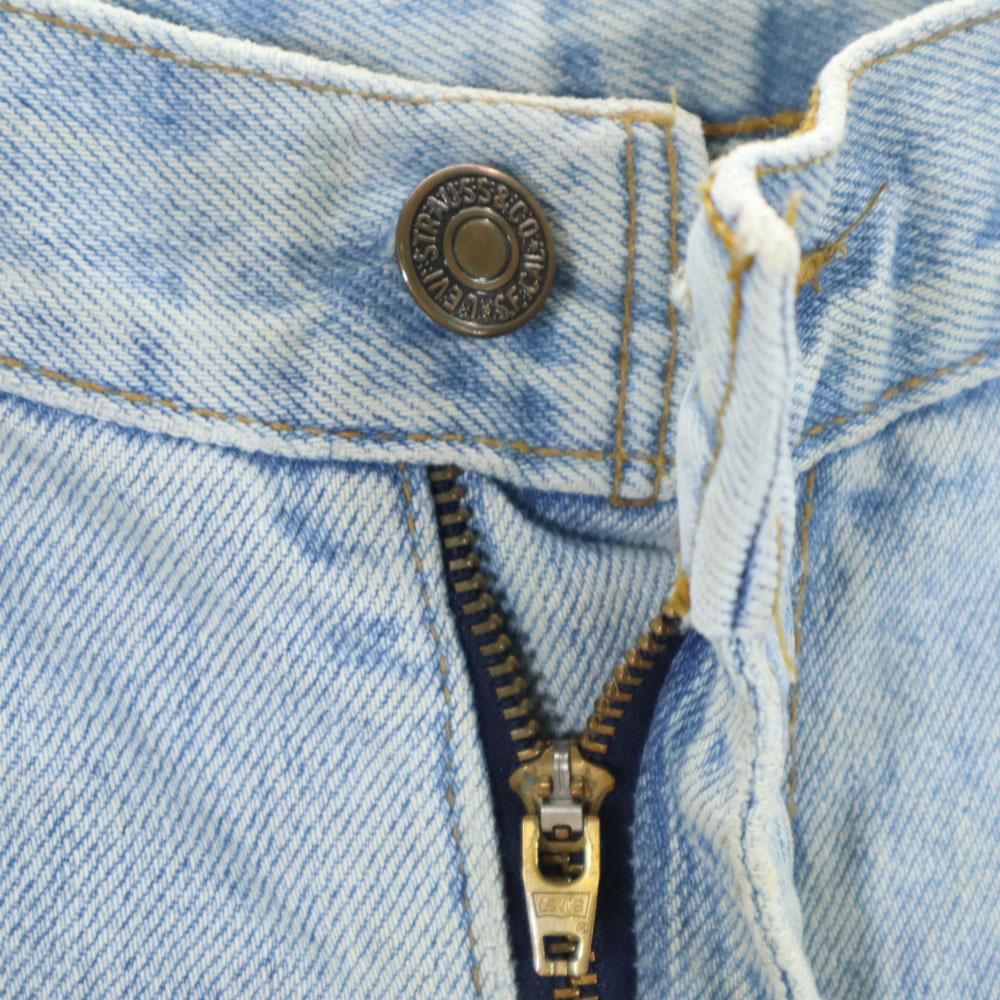 Levi's 90s Euro Levi's Denim Pants W33 Ice Blue Jeans Men's Used