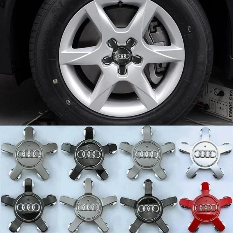 4 szt. Nakładka na środek koła samochodowego do Audi A3 A5 A6A4 A6L A7 A8 S3 S4 Q5 Q5L Q7 Q3 8R0601165 4L0601165D 4F0601165N
