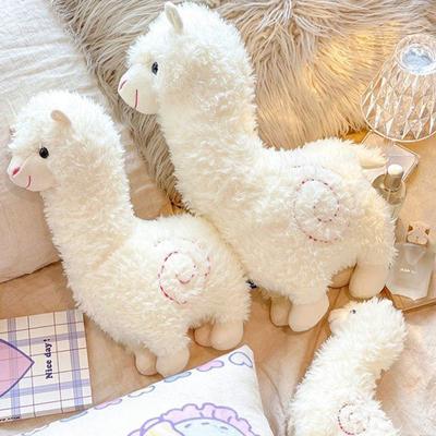 28CM Sevimli Alpaka Peluş Doldurulmuş Yumuşak Oyuncaklar Bebek Yastık 6 Renk Hayvan Kawaii Ev Dekorasyonu Yatak Oyuncak Çocuklar İçin Doğum Günü Hediyesi