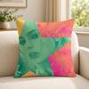 Person AAddison RRae funny Cushion Cover Soft Short Plush SkinFriendly Cushion Case for MultiScene Use