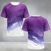 Summer Breathable Quick Drying Sport Training T-Shirt Men O-Neck Short Sleeve Fitness Outdoor Sportswear Fashion Gym Tshirt Tops