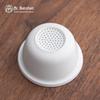 Nanshan Go Duck Zen White Ceramic Tea Mug with Filter
