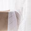 424088 Cortina Lista Blanca Lisa con Corte 140X250 Cm