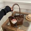 High Value, Bag Women'S Autumn And Winter Retro Versatile Casual Shoulder Messenger Bag Women'S Portable Bucket