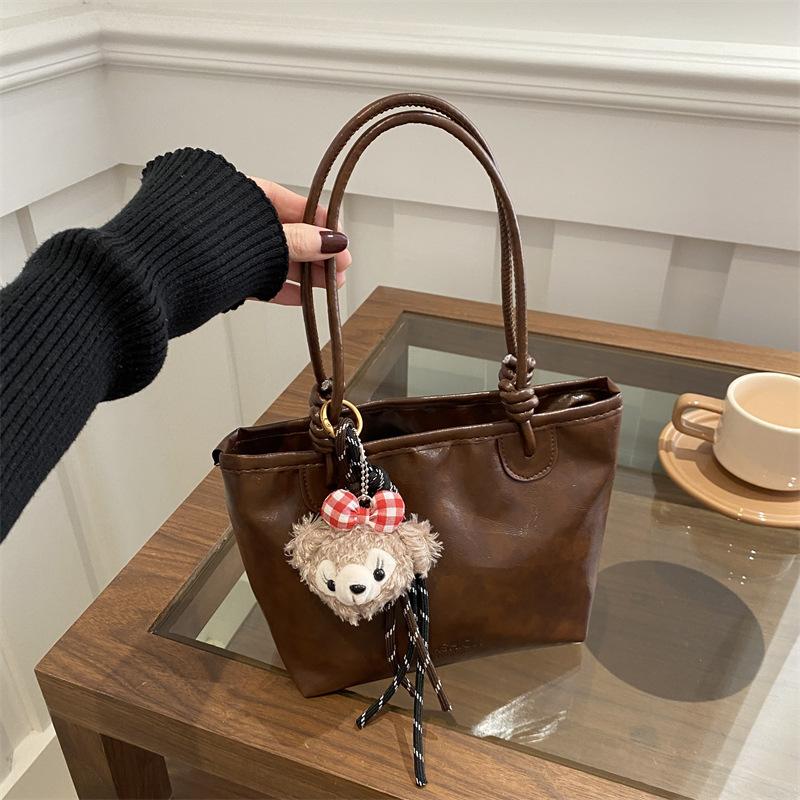 High Value, Bag Women'S Autumn And Winter Retro Versatile Casual Shoulder Messenger Bag Women'S Portable Bucket