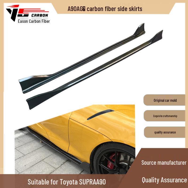 AG Style Carbon Fiber Side Skirts for 2019-IN Toyota Supra A90/A91