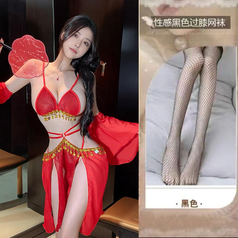 Sex underwear Exotic court Dunhuang retro sexy new fairy air fluttering princess nightdress Pure desire