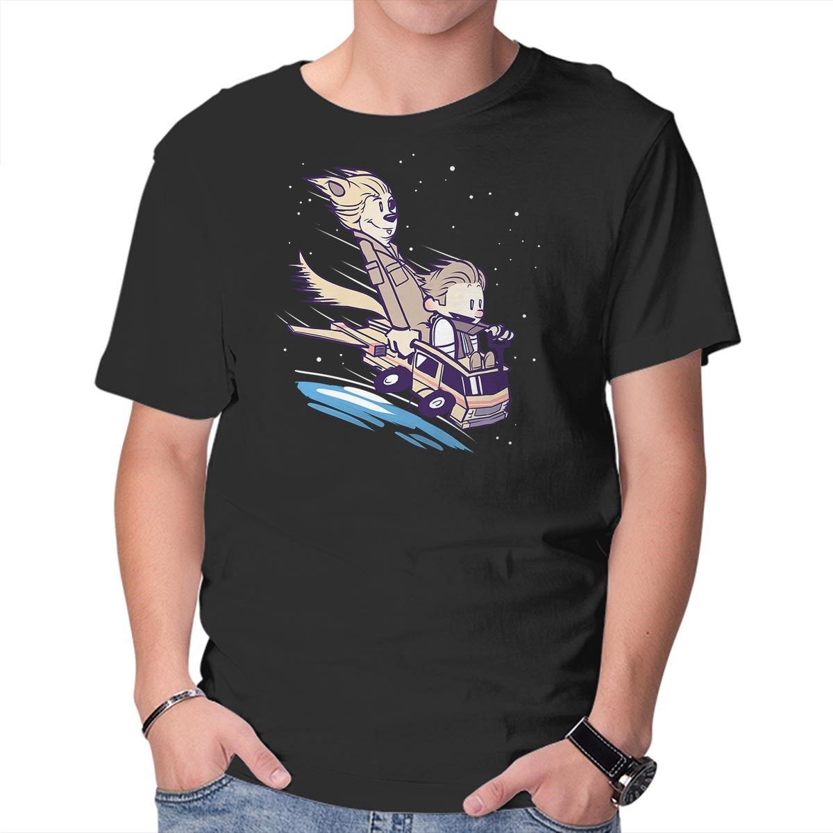 Unisex Crew Neck T-Shirt They ve Gone to Plaid Graphic Short Sleeve Casual Tee M