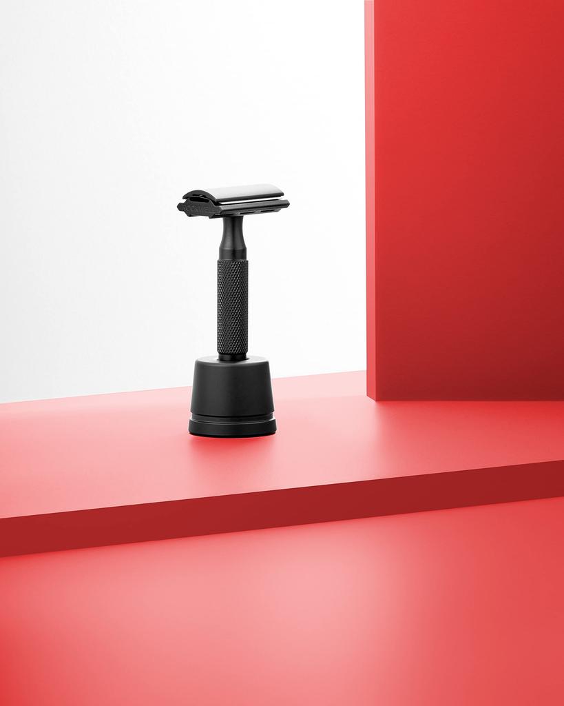 Rockwell Razors 6S Patented Stainless Steel Razor with Made in the Single Premium Suitable for Beginners and Sensitive Includes 5 Replacement Blades