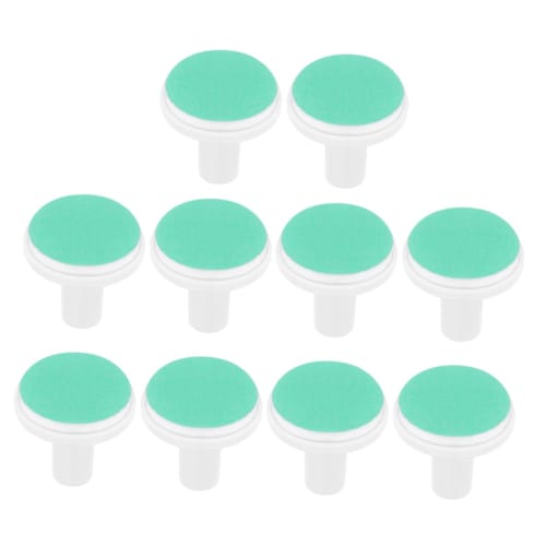 FRCOLOR Baby Nail Trimmer Replacement Pads, 10-Pack, Gentle Nail File Pads for Electric Nail Care, Multi-Purpose Replacement Heads for Toddlers