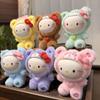 Cute Sanrio Hellokitty Series Plush Doll Keychain Pendants Backpack Hangings Decoration Gifts