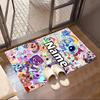 Custom Name Personalized Dandy's World Print Carpet, Versatile Home Decor Rug, for Playroom, Apartment, Balcony, Entryway, Hallway Gift