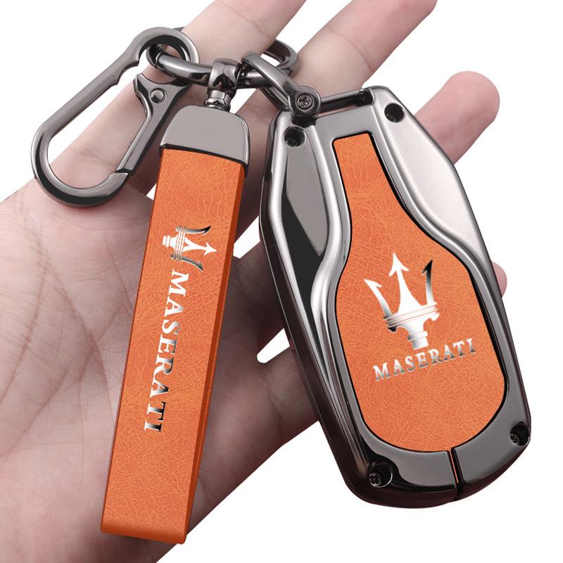 Maserati Levante/Ghibli Premium Key Case with Metal Shell