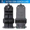 35760S9AG042A 35750SAA003 LHD RHD Master Power Window Switch For Honda CRV Jazz GD1 GD3 2002 03 2006 Civic 2001 2005 35750SAEP03