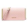 Jet Set Artificial Leather Crossbody Bags Medium Women's Pink Blush 35F5GTVC8V-POWDER BLUSH