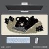 Cartoon Cute Cat Mouse Pad Large Anti Slip Lock Edge Game Pads Computer Office Desktop Keyboard Mat
