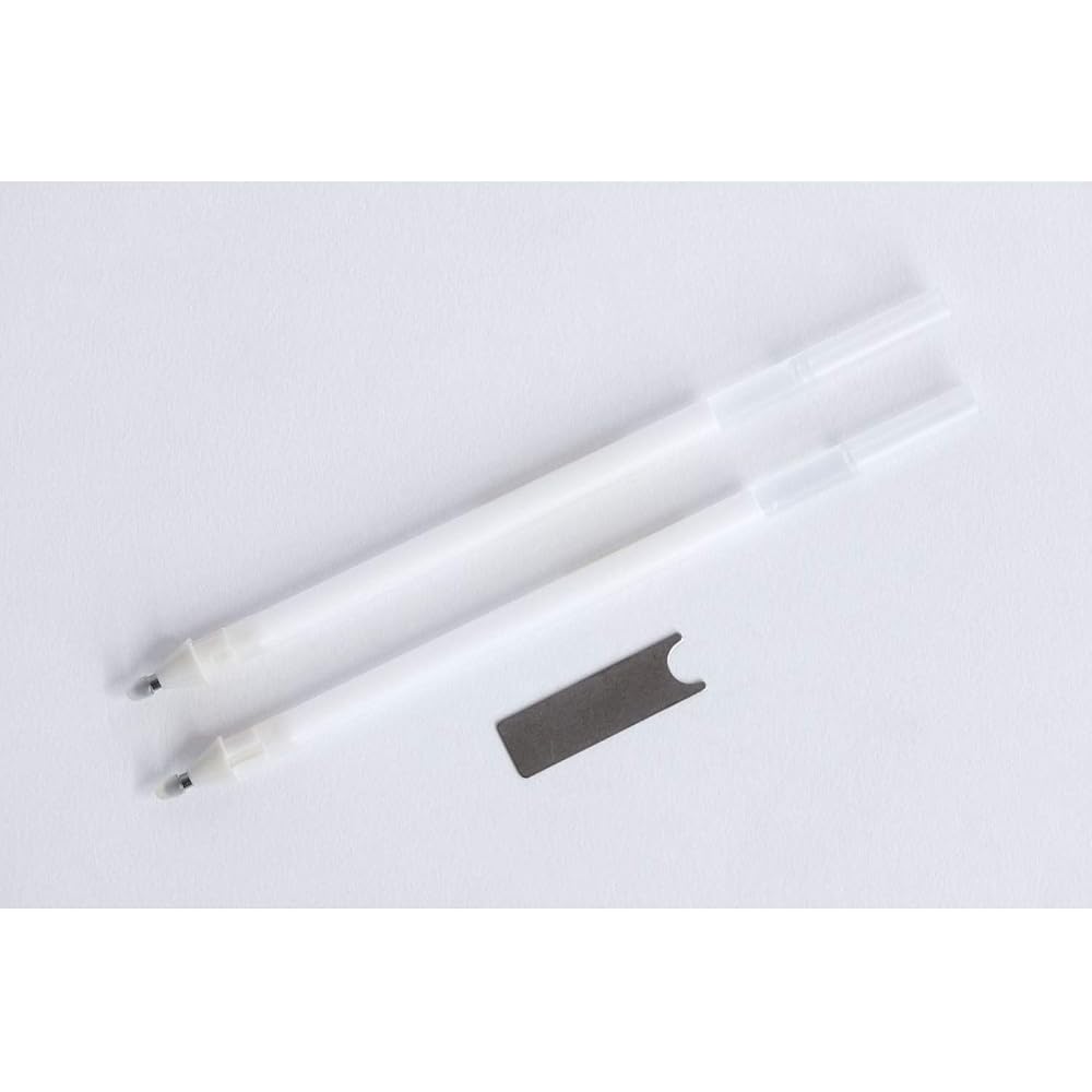 Clover (Clover) Iron Chaco Pen (White) Refills, Pack of 2