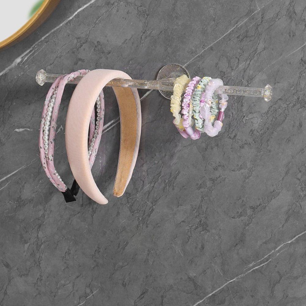Home Organizer Towel Rack Transparent Toilet Paper Rack High-quality Jewelry Hanger