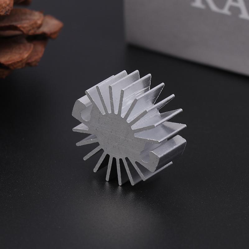 23mmx10mm LED Of Enkele Chip Koellichaam Radiator Aluminium 1W Koellichaam Radiator Voor Huishoudelijke Lamp Radiator Vervangbaar